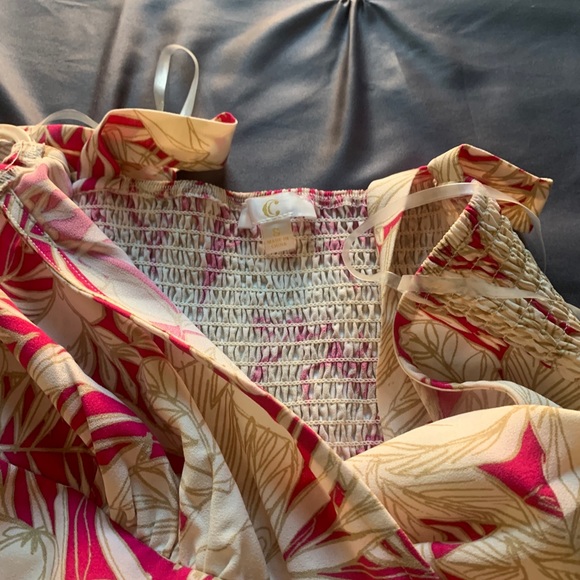 Charming Charlie Floral Jumpsuit - Picture 2 of 3